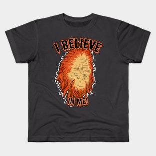 I believe in me! - Sasquatch Kids T-Shirt